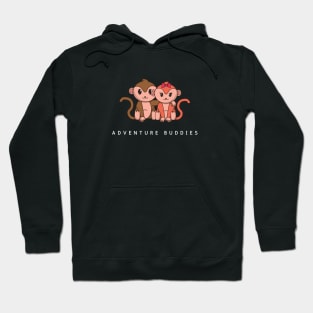 Adventure Buddies- Exploring the World Together Hoodie